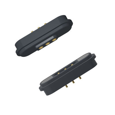 80g spring force  3pin male and female magnetic charging connector with 2.8mm pitch