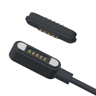 5Pin Custom Rectangle Male And Female Magnetic Cable Connector On Electronic Product