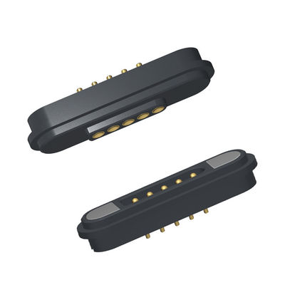 2.2MM Pitch 5Pin Male Female Pogo Pin Electrical Magnetic Connectors 3A Current