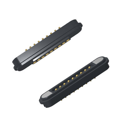 600G Magnetic Force  9pin Pogo Pin Magnetic Connector for Solar Simulator