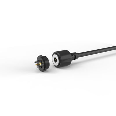 Fast charging round magnetic cable connector with usb  for smart wear