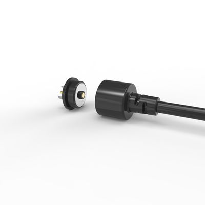 Fast charging round magnetic cable connector with usb  for smart wear