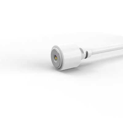 Diameter 8.0mm custom male and female magnetic usb cable for smart shoes