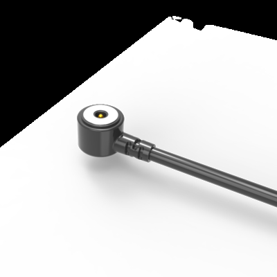 Dia 10.0mm round male and female magnetic dc cable connector with micro projector