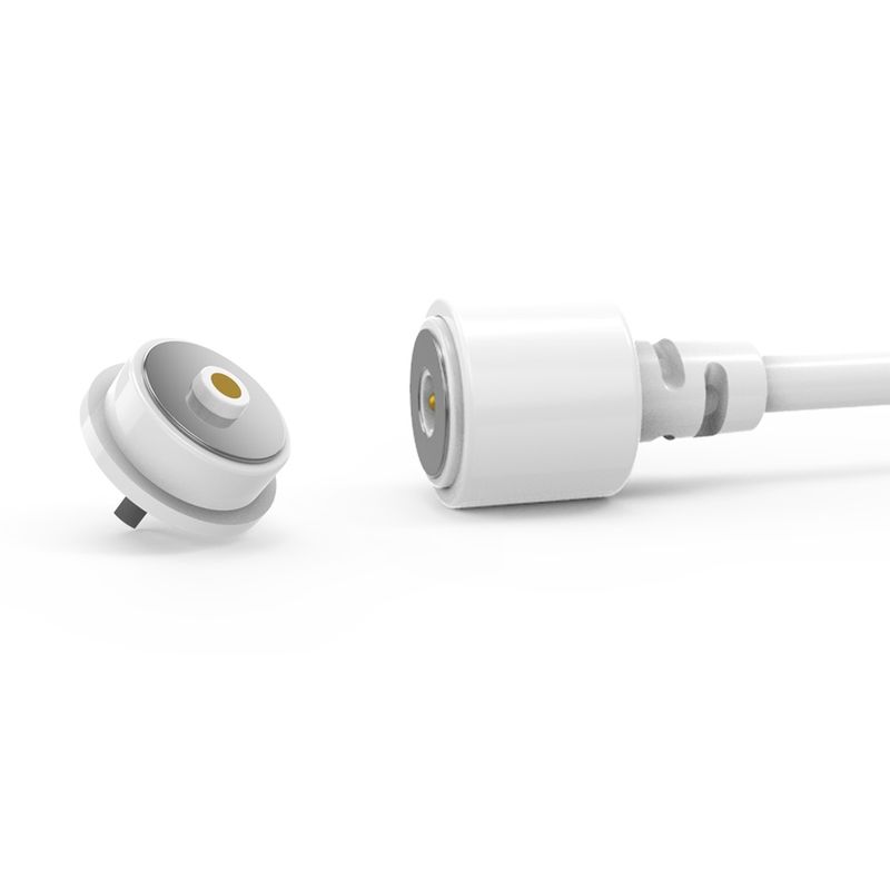 Diameter 8.0mm custom male and female magnetic usb cable for smart shoes